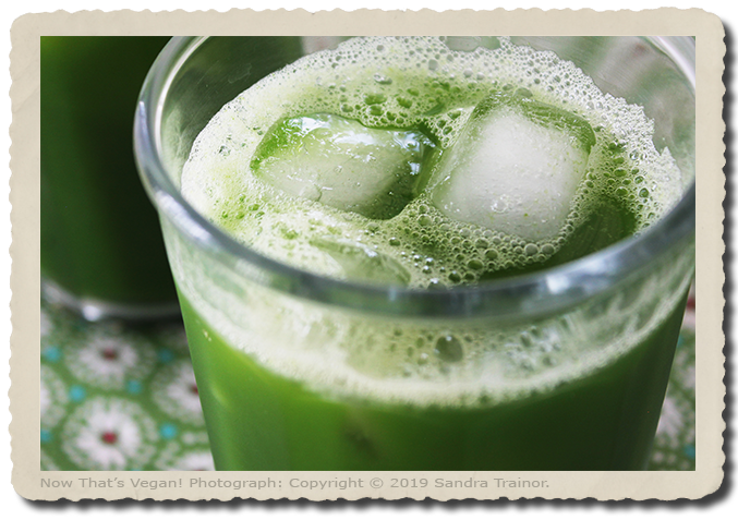 A Blended Green Juice
